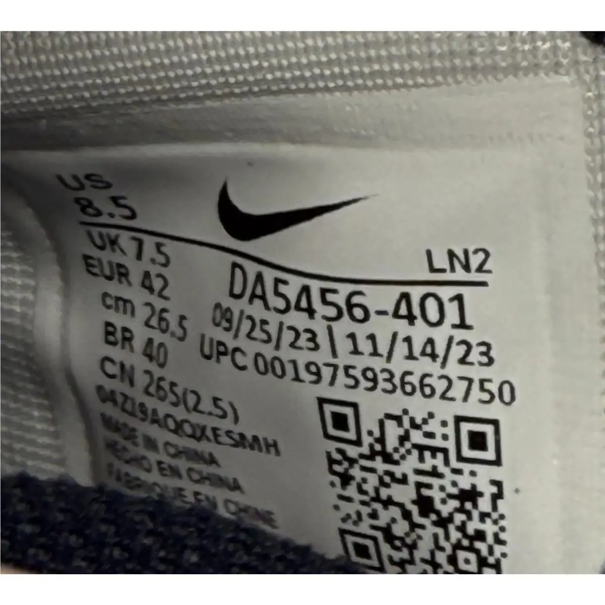 Nike shoes - Nike Vapor Edge Pro 360 - DA5456-401 - Blue 10