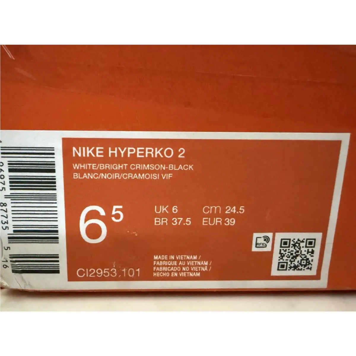 Nike shoes - Nike HyperKO - HyperKO - CI2953-101 - White 7