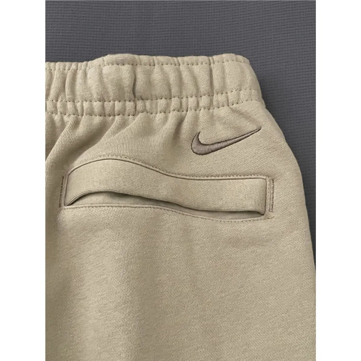 Nike clothing - Nike NSW Club Fleece “Open Air Performance” - HV4593-247 - Beige (UPC: 0197862076011) 3