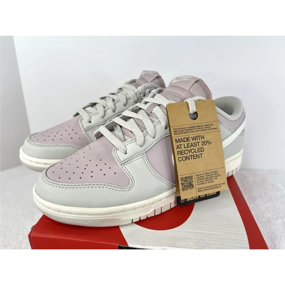 Nike shoes - Nike Dunk Low - Dunk Low - DD1873-001 - Light Bone-Platinum Violet 5