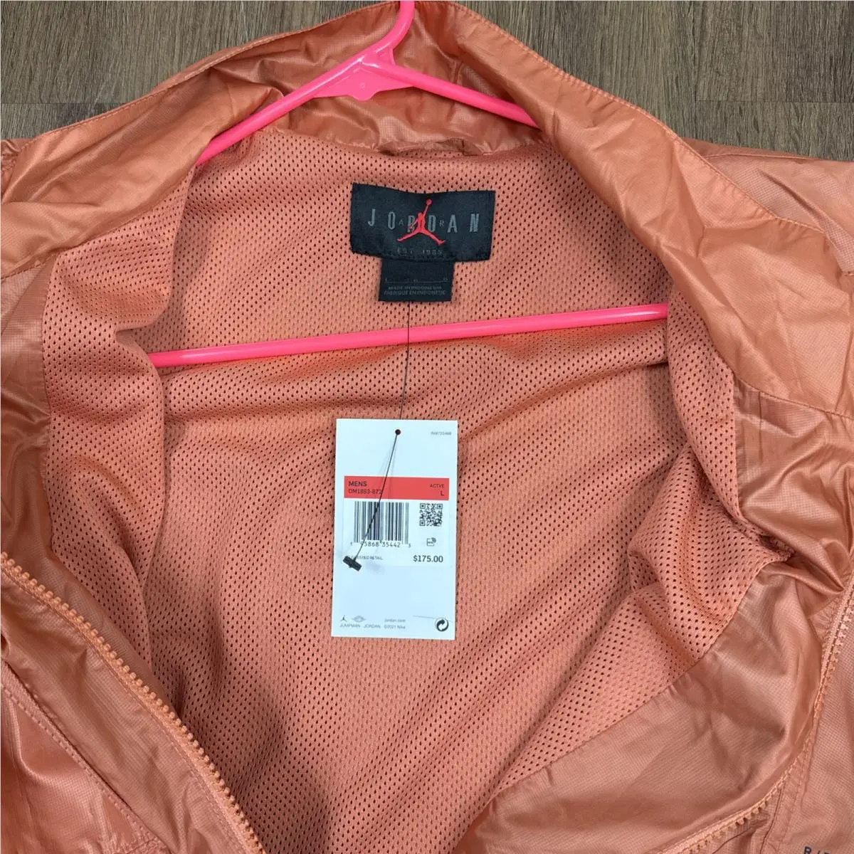 Nike clothing - Air Jordan 23 Engineered Track Jacket - DM1863-872 - Orange 8