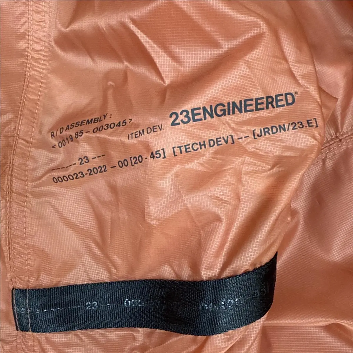 Nike clothing - Air Jordan 23 Engineered Track Jacket - DM1863-872 - Orange 0