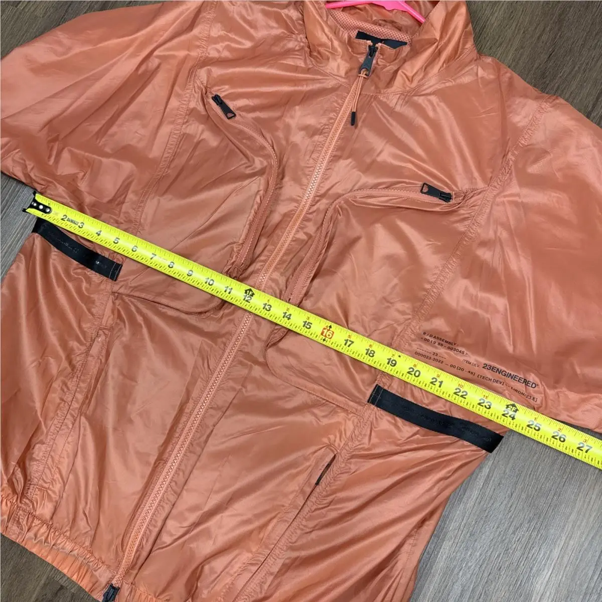 Nike clothing - Air Jordan 23 Engineered Track Jacket - DM1863-872 - Orange 6