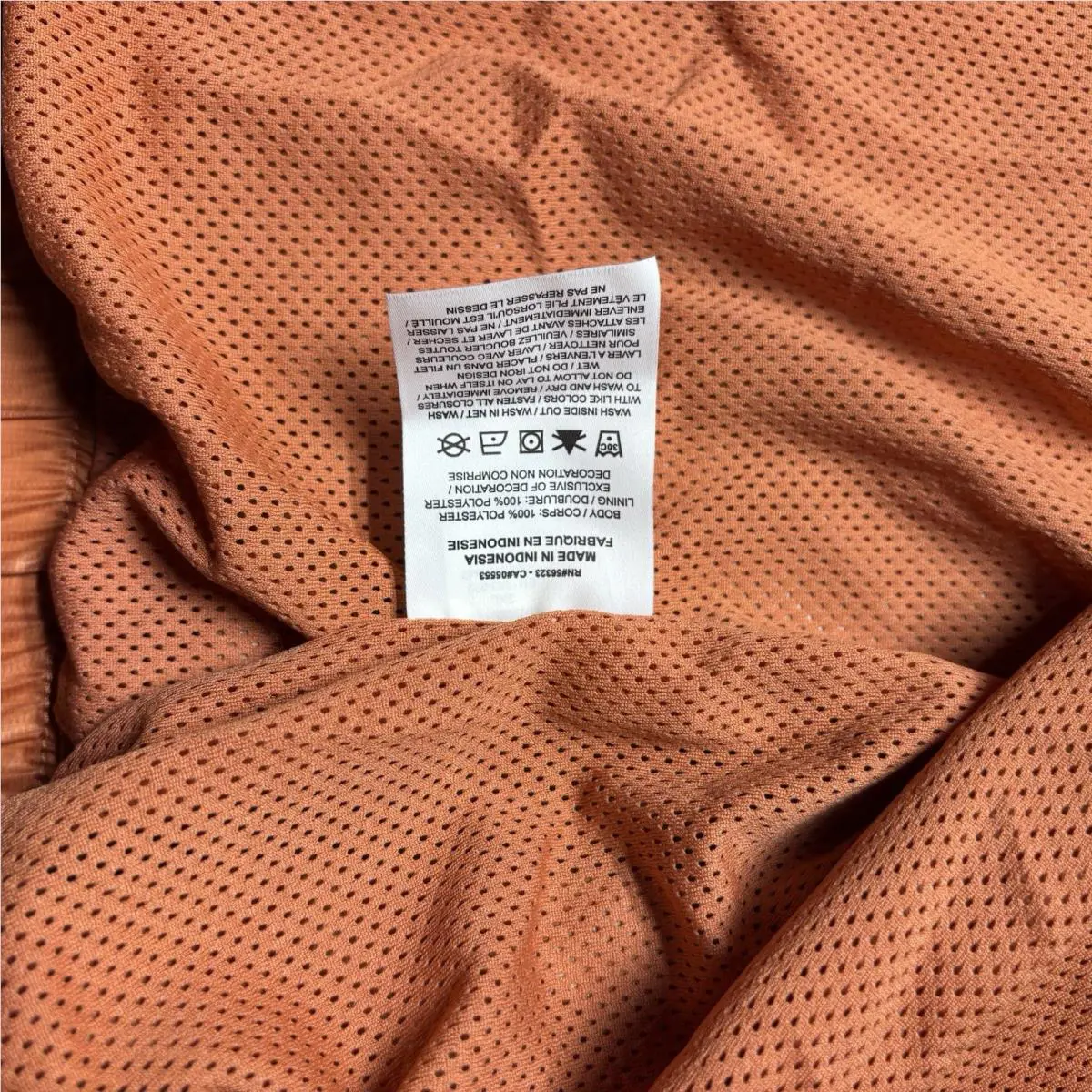 Nike clothing - Air Jordan 23 Engineered Track Jacket - DM1863-872 - Orange 11