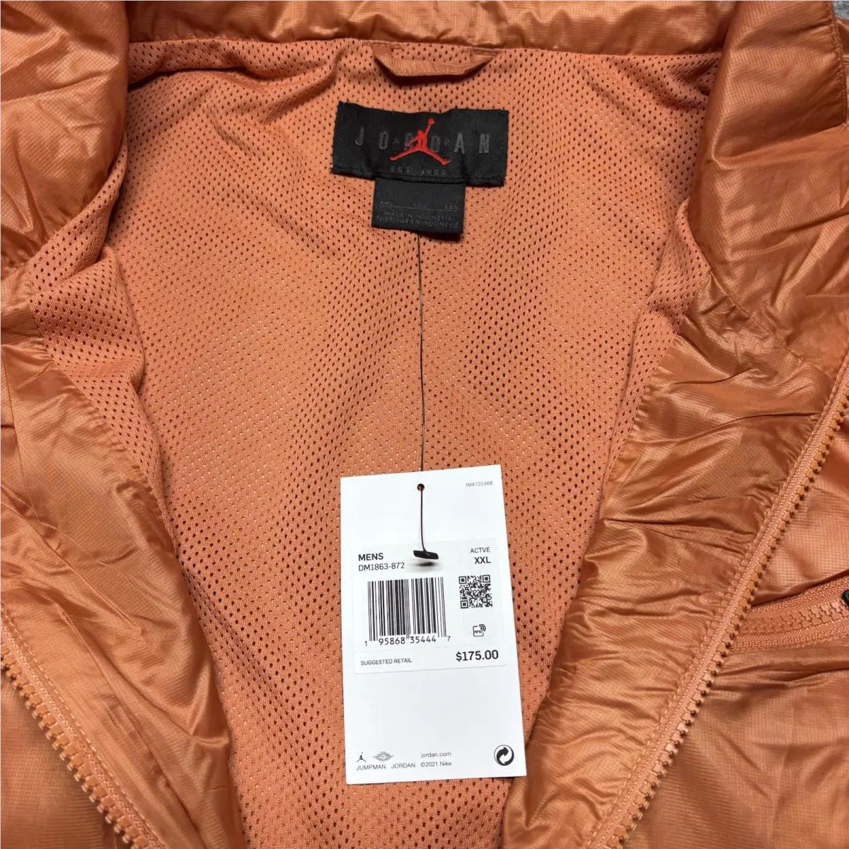Nike clothing - Air Jordan 23 Engineered Track Jacket - DM1863-872 - Orange 12