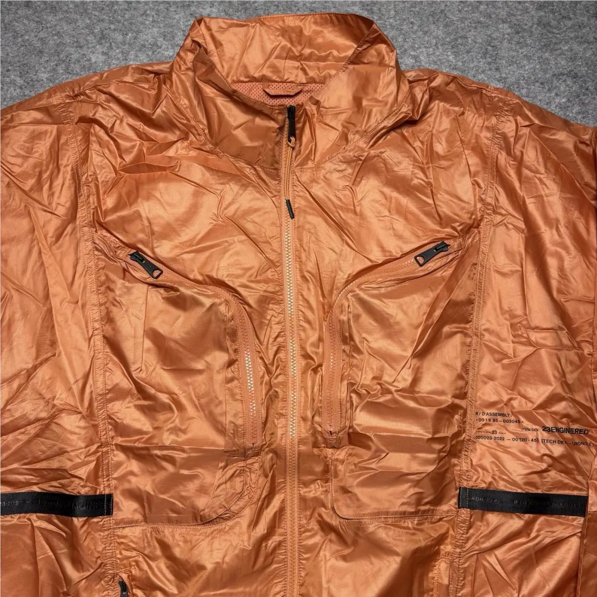 Nike clothing - Air Jordan 23 Engineered Track Jacket - DM1863-872 - Orange 1