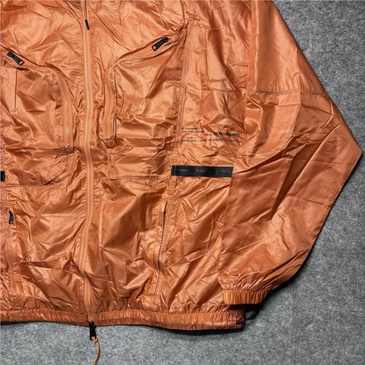 Nike clothing - Air Jordan 23 Engineered Track Jacket - DM1863-872 - Orange 3