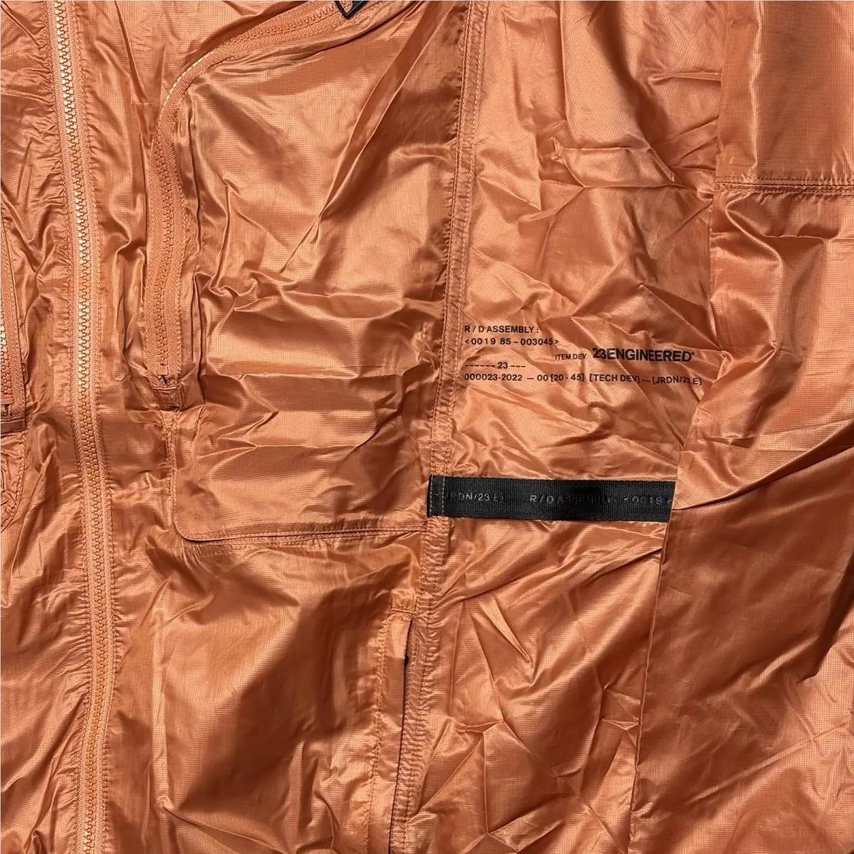 Nike clothing - Air Jordan 23 Engineered Track Jacket - DM1863-872 - Orange 6