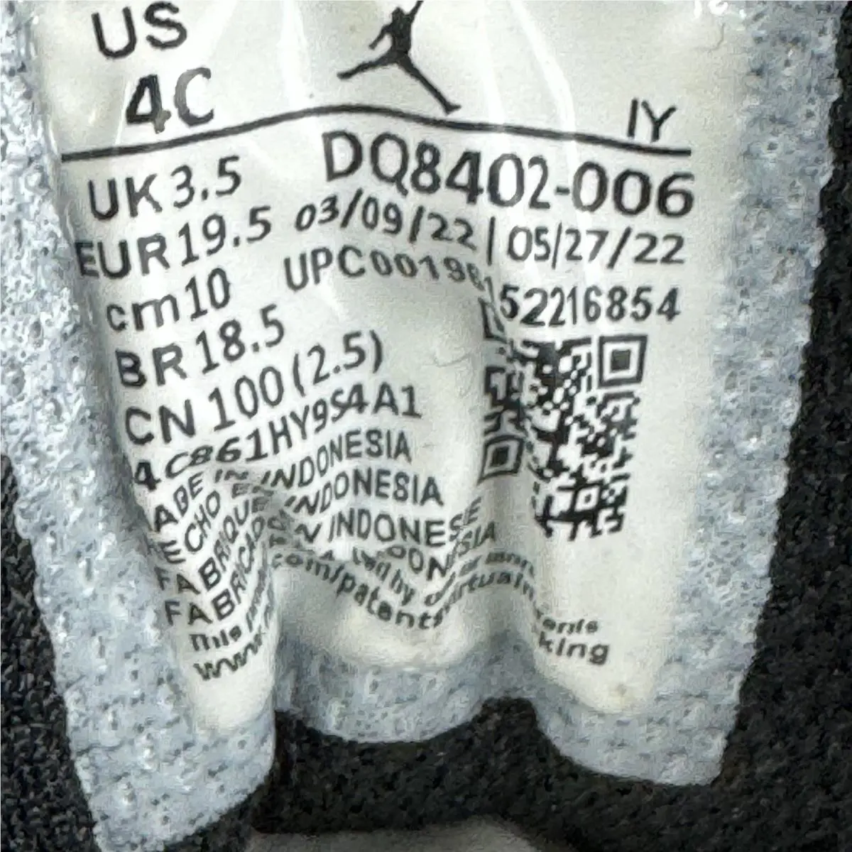 Nike shoes - Jordan Max Aura - Max Aura - Black (UPC: 196152216892) 12