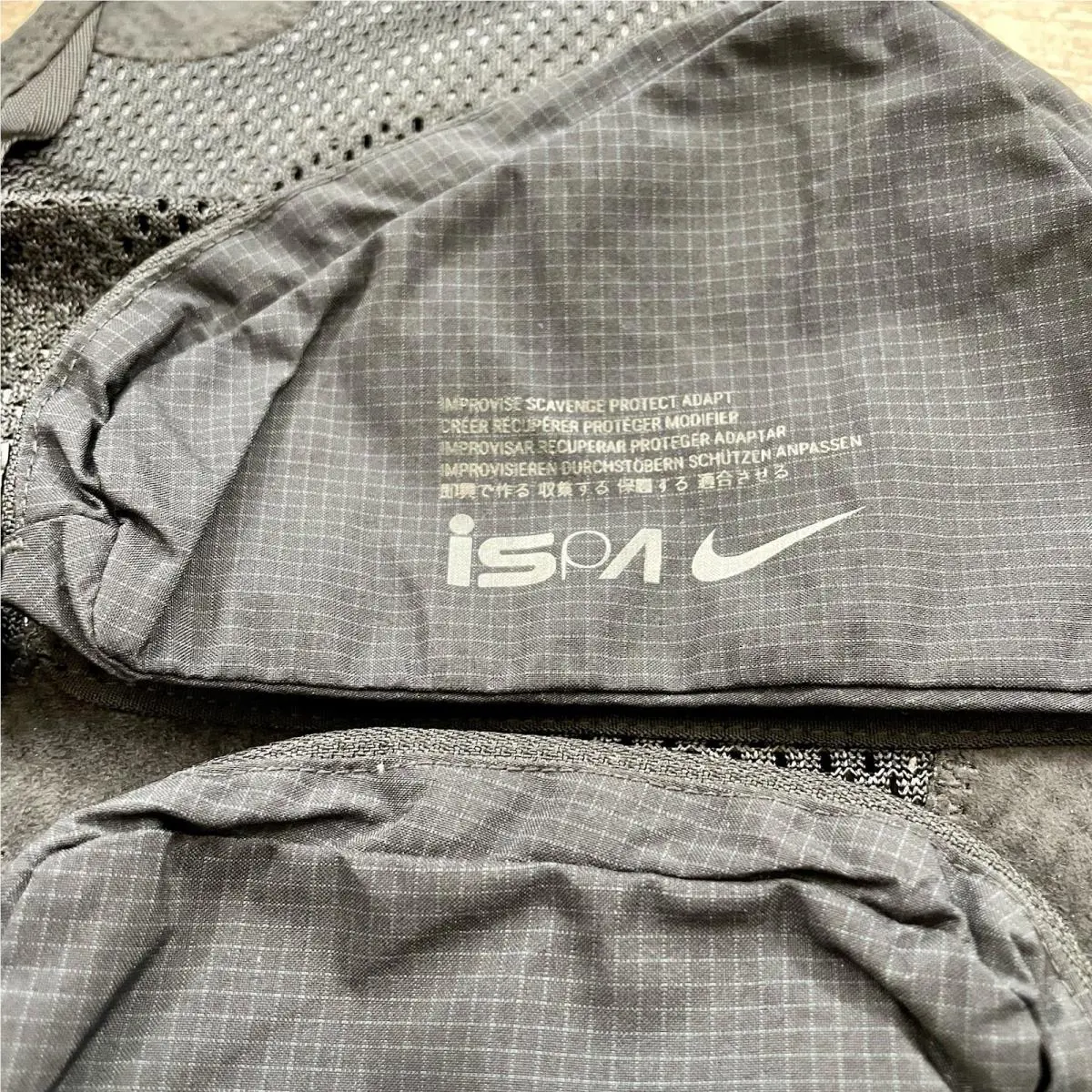 Nike clothing - Nike ISPA Tech Tactical Running Vest - DV1146-010 - Black 1