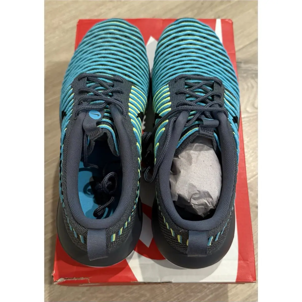 Nike shoes - Roshe Two Flyknit - Roshe Two Flyknit - 844833-004 - Green 8