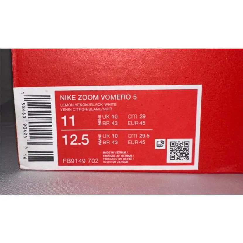 Nike shoes - FB9149702 - FB9149-702 - Lemon Venom/Black 6