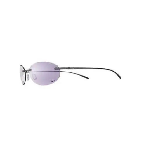Nike Linear Round Titanium Sunglasses Matte Gunmetal / Golf Tint EV0273-026