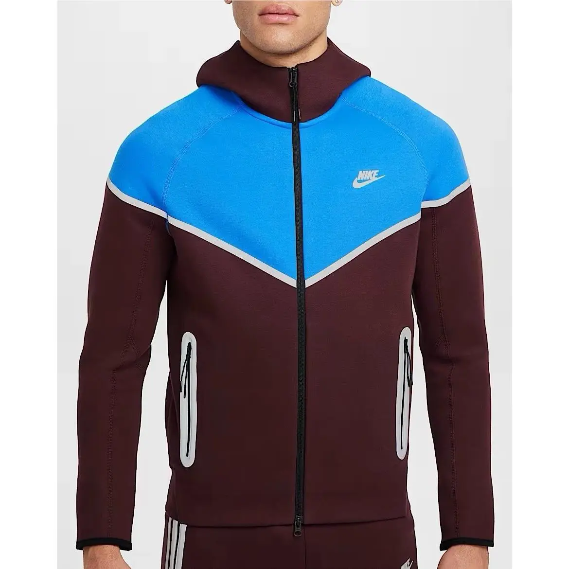 Nike clothing - Burgundy Crush/Light Photo Blue 7