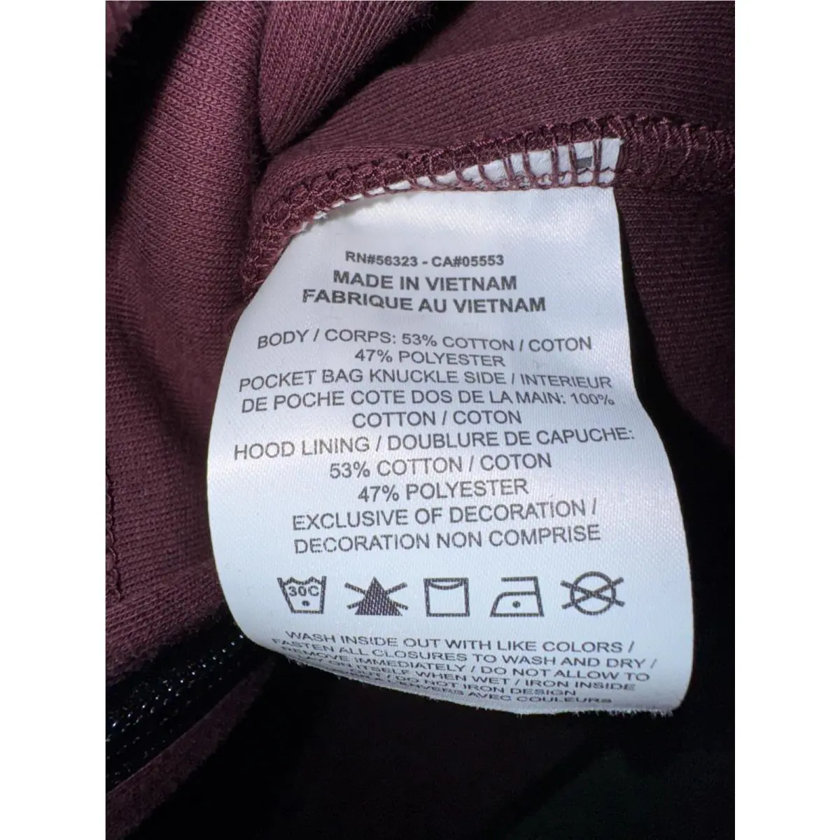 Nike clothing - Burgundy Crush/Light Photo Blue 5