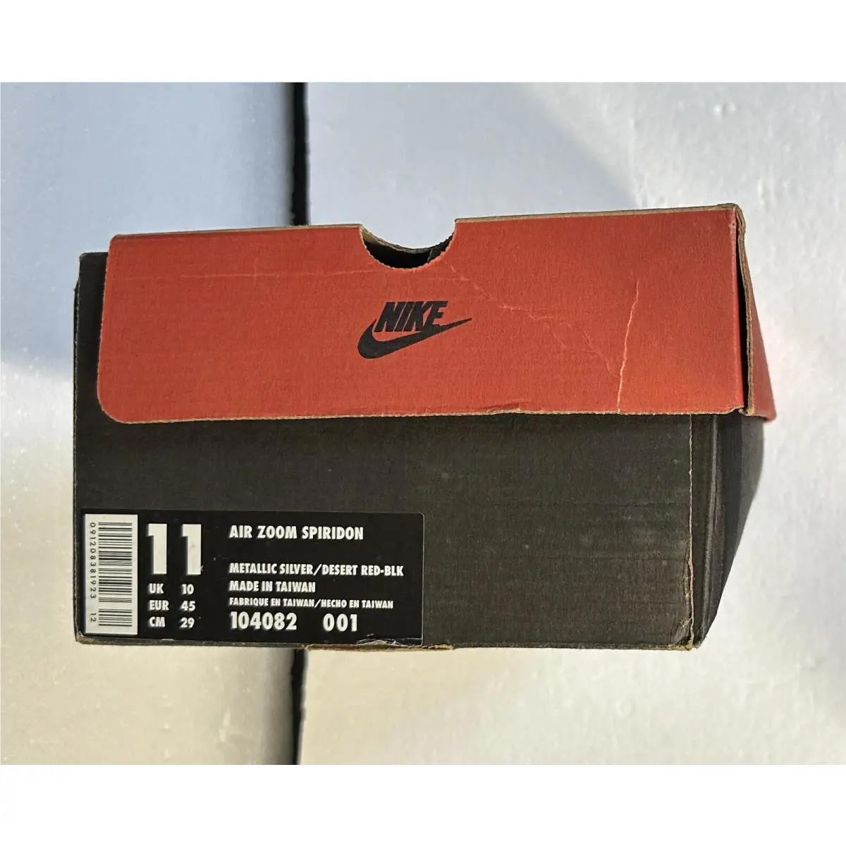 Nike shoes - Nike Air Zoom Spiridon - Air Zoom Spiridon - 104082-001 - Silver (UPC: 0091208381923) 12