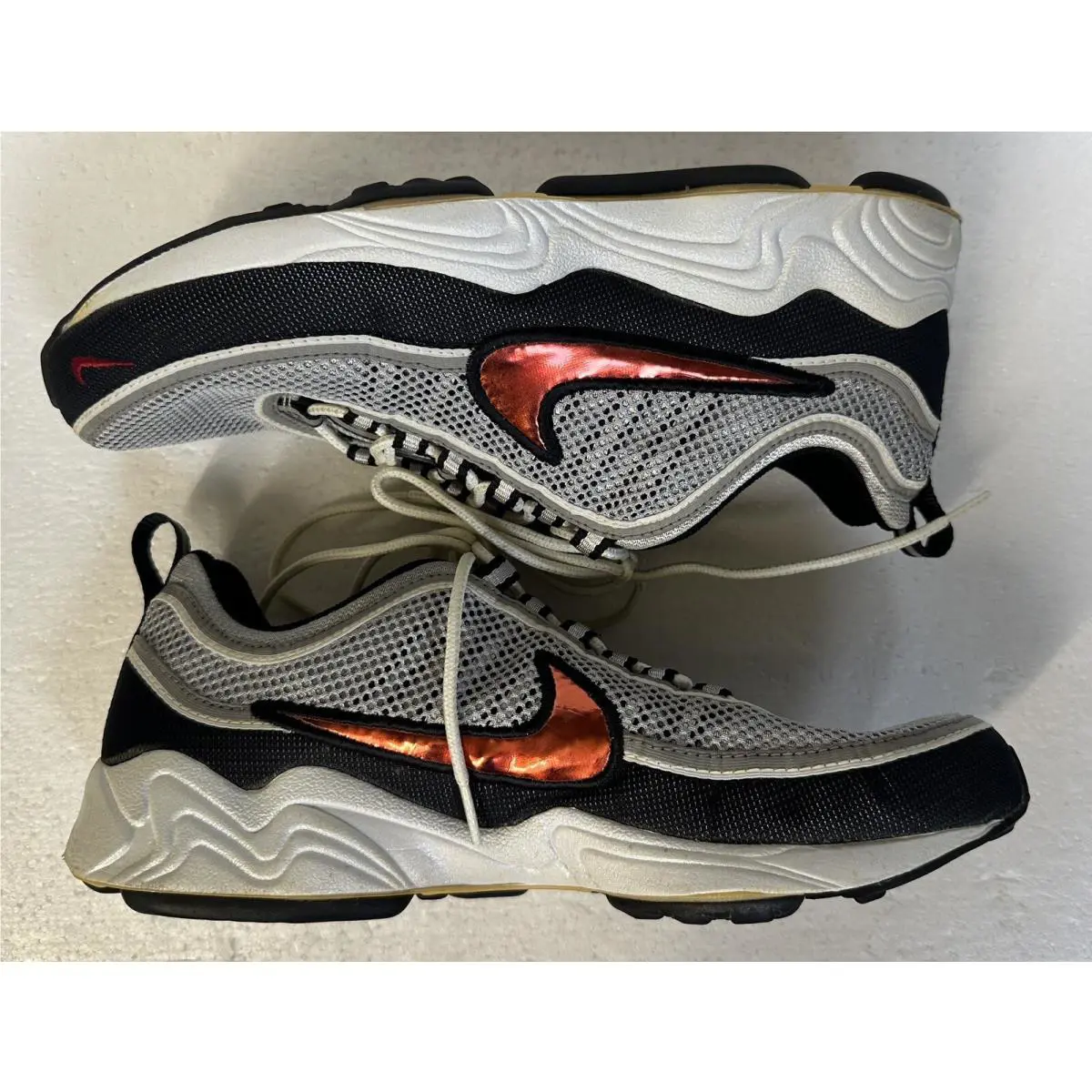 Nike shoes - Nike Air Zoom Spiridon - Air Zoom Spiridon - 104082-001 - Silver (UPC: 0091208381923) 6