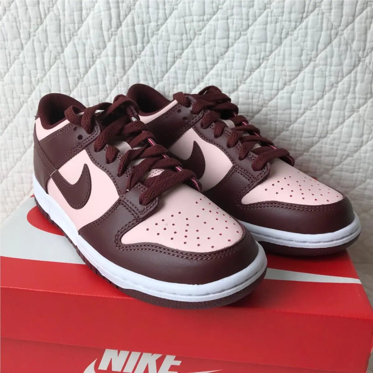 Nike shoes - Nike Dunk Low GS - Dunk Low - Dark Team Red 8