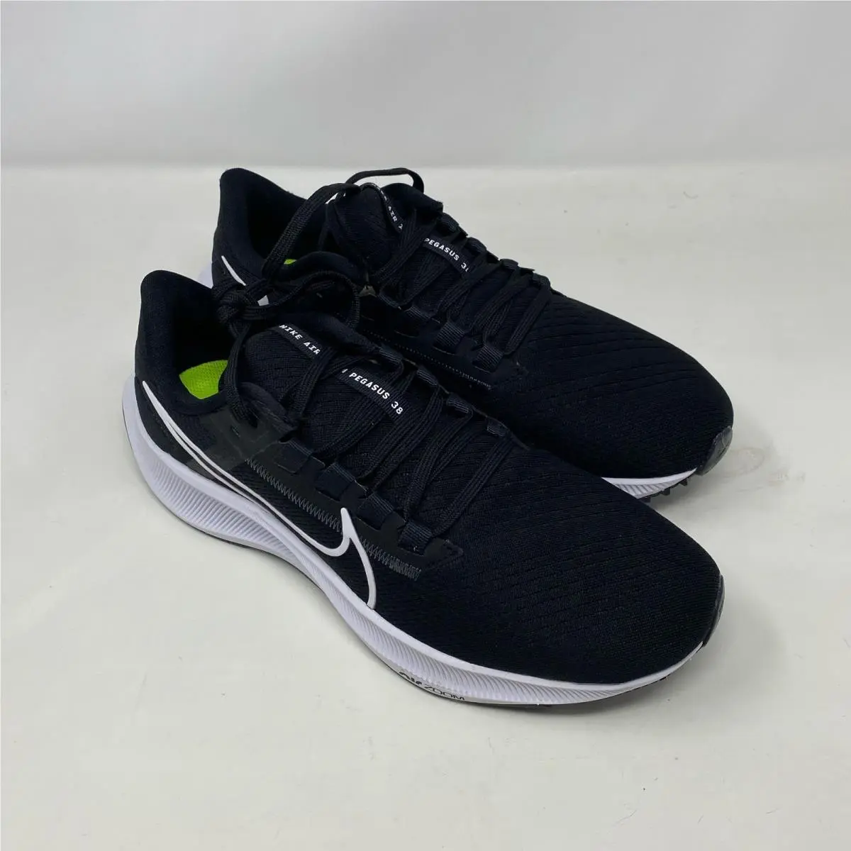 Nike Air Zoom Pegasus 38 Women’s Black/white Running Shoes 9.5