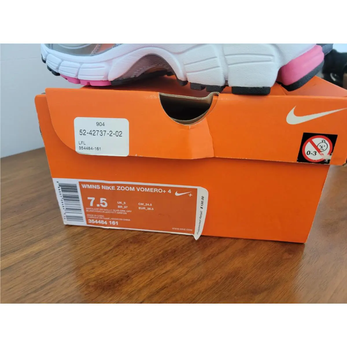 Nike shoes - Nike Zoom Vomero - Zoom Vomero - Silver (UPC: 888507086846) 3