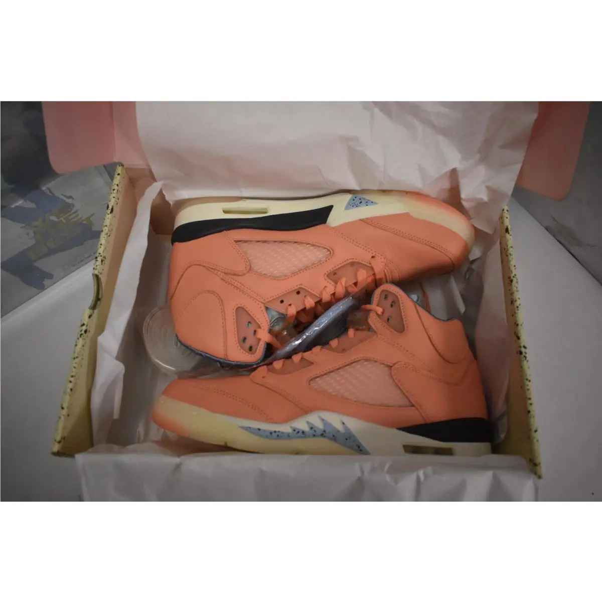 Nike shoes - Air Jordan 5 - Air - Orange (UPC: 196150122492) 0