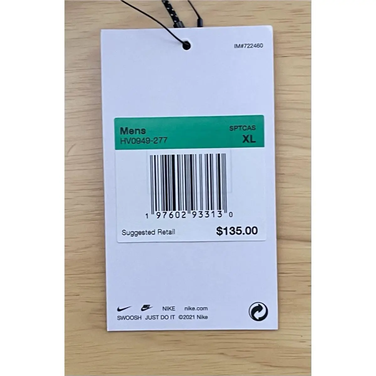 Nike clothing - HV0949-277 - HV0949-277 - Neutral Olive (UPC: 197602890556) 4