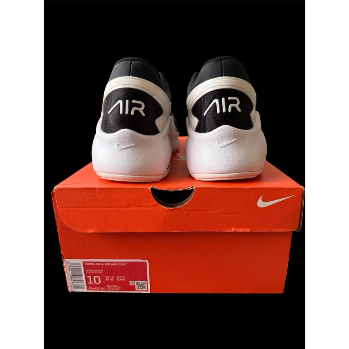 Nike shoes - Nike Air Max Bolt - Air Max Bolt - CU4152-101 - White/Black 5