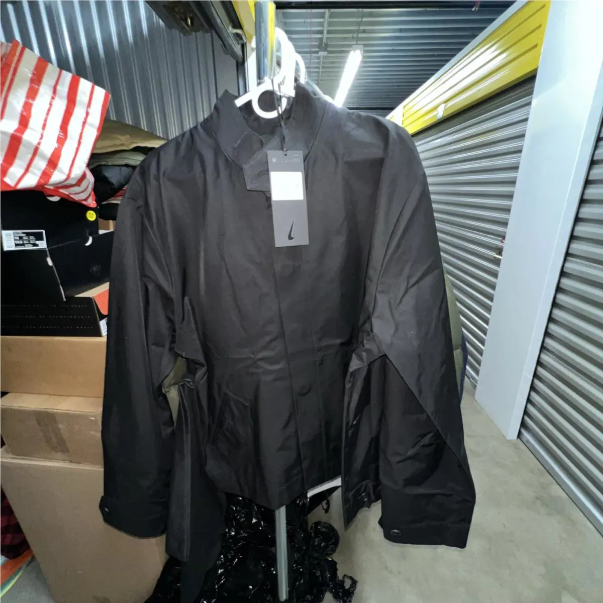 Nike Esc Lightweight Jacket DN4094-010 Size Mens Xxlarge Retail 700