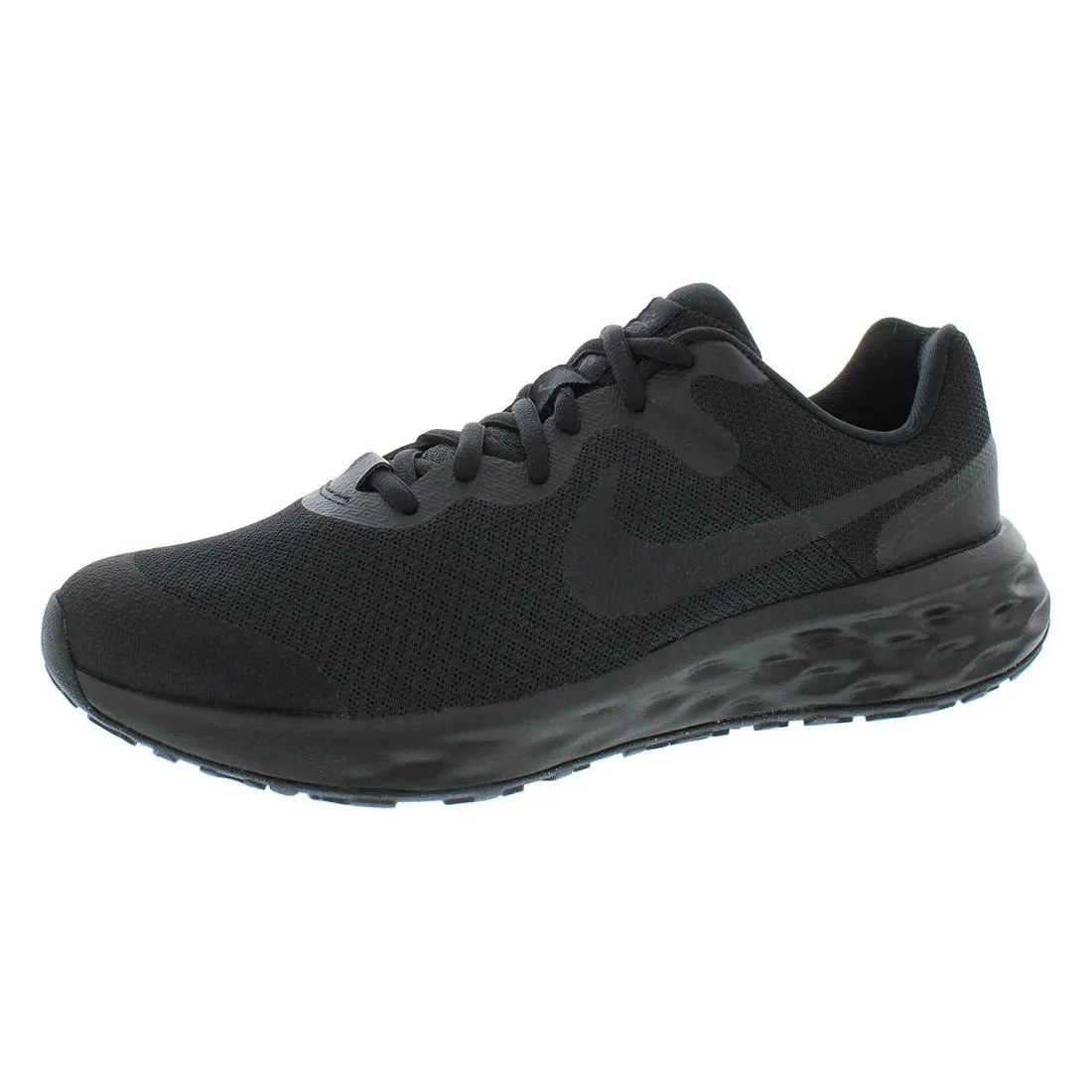 Nike Revolution 6 Boys Shoes Size 5.5 Color: Black - Black, Main: Black