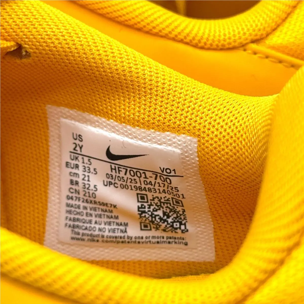 Nike shoes - Nike A`One - Gold (UPC: 198483140501) 2