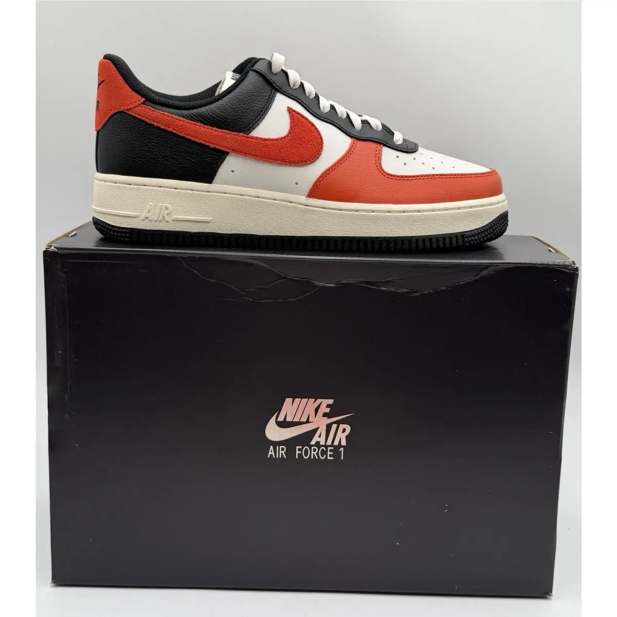 Nike shoes - air force 1 `07 LV8 - black vintage coral phantom 10
