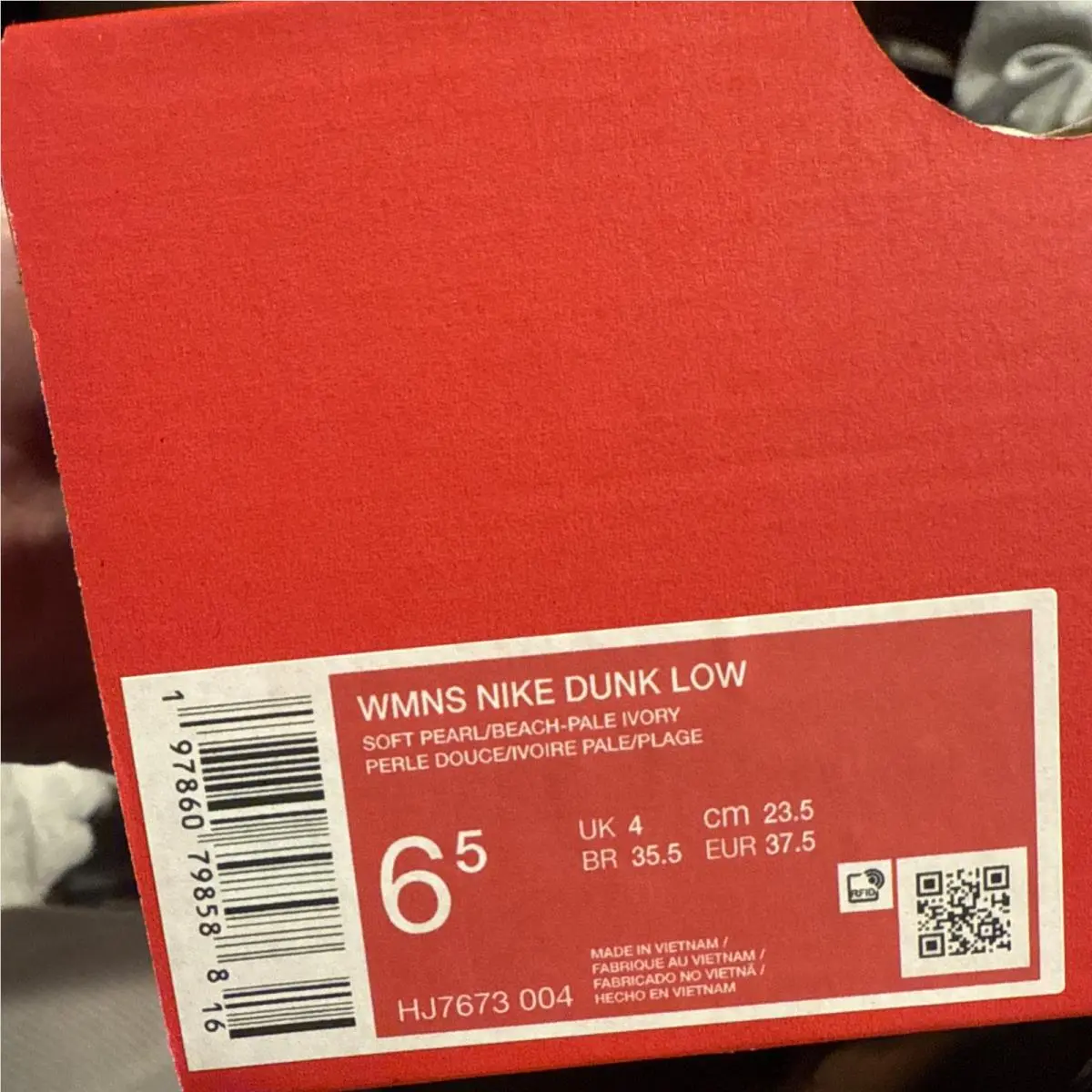 Nike shoes - Nike Dunk Low - Dunk Low - HJ7673-004 - Cream 9