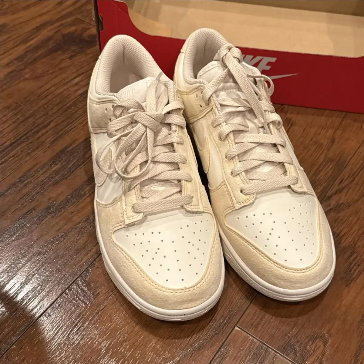 Nike shoes - Nike Dunk Low - Dunk Low - HJ7673-004 - Cream 4