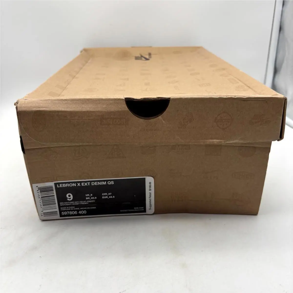 Nike shoes - Nike LeBron X EXT - LeBron EXT - 597806-400 - Blue (UPC: 883153111478) 8
