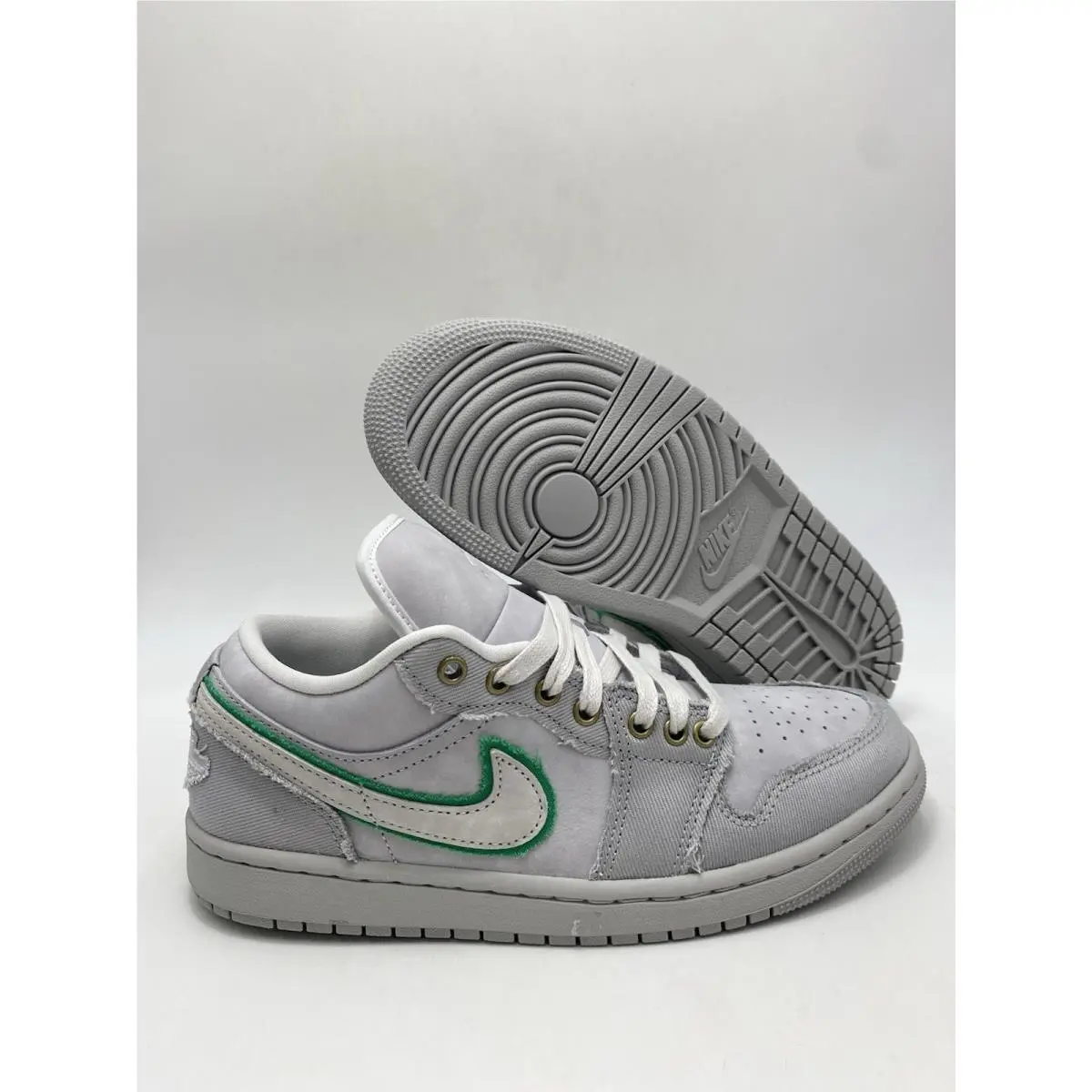 Nike Wmns Air Jordan 1 Low SE LT Smoke Grey Summit White IH3369 077 Wmns Sz 9