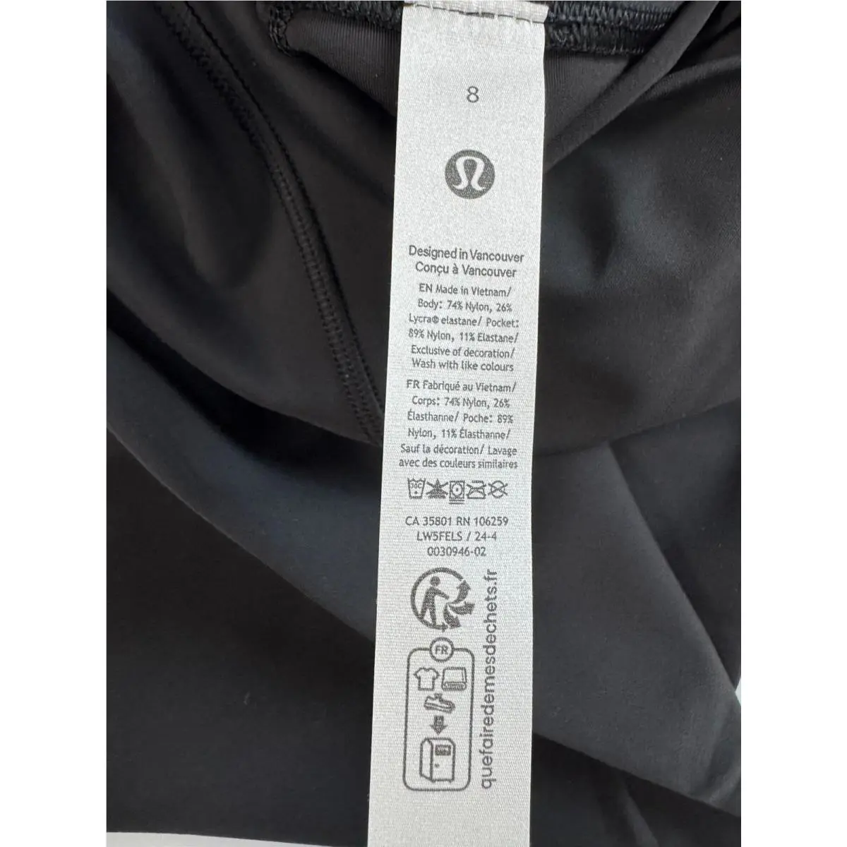 Lululemon clothing - Black 4