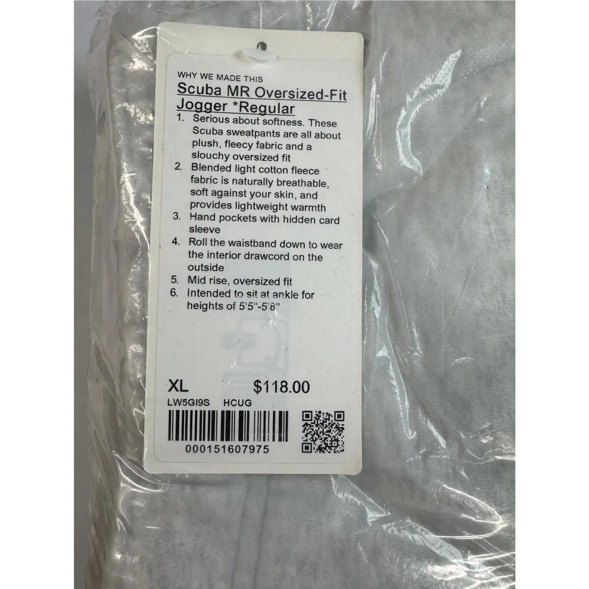Lululemon clothing - Heathered Core Ultra Light Grey, asst 8