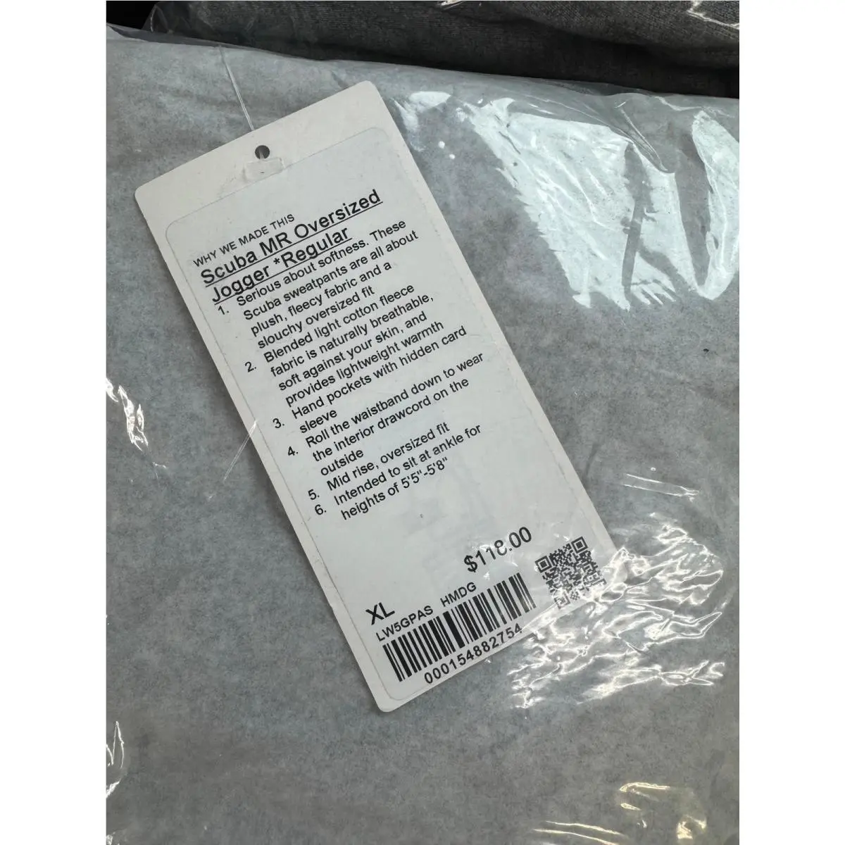 Lululemon clothing - Heathered Core Ultra Light Grey, asst 23