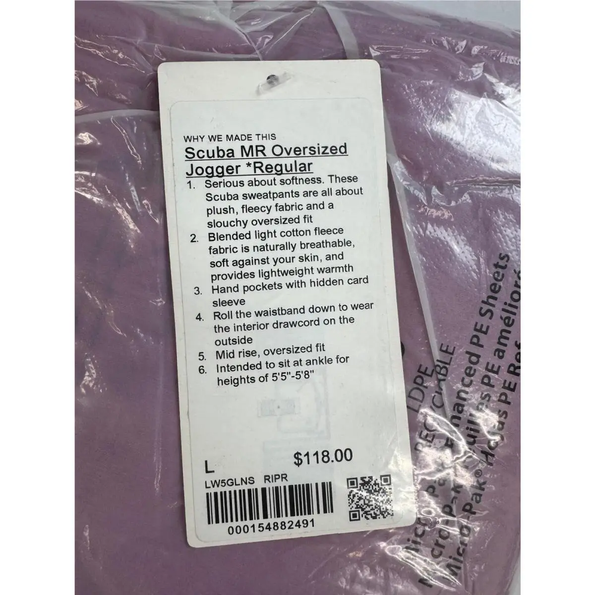 Lululemon clothing - Heathered Core Ultra Light Grey, asst 32