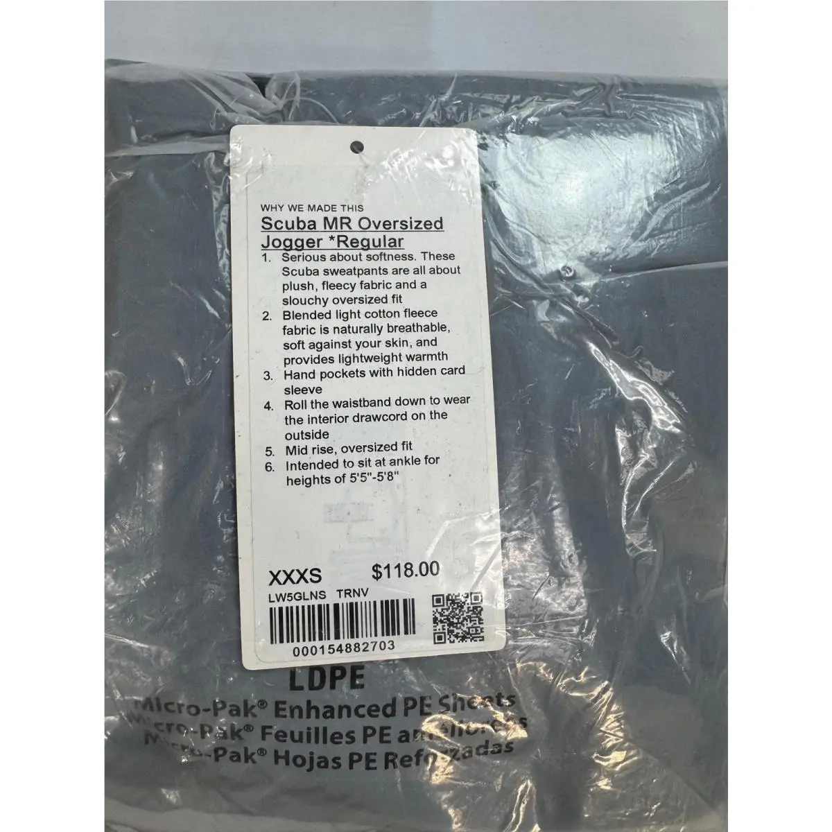 Lululemon clothing - Heathered Core Ultra Light Grey, asst 41