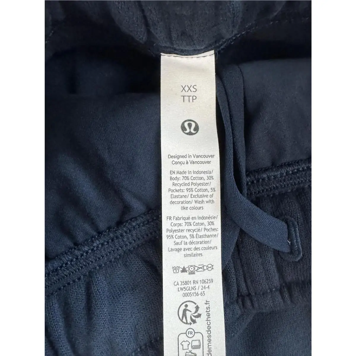 Lululemon clothing - Heathered Core Ultra Light Grey, asst 43