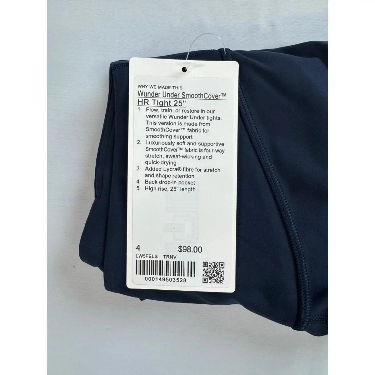 Lululemon clothing - True Navy 3