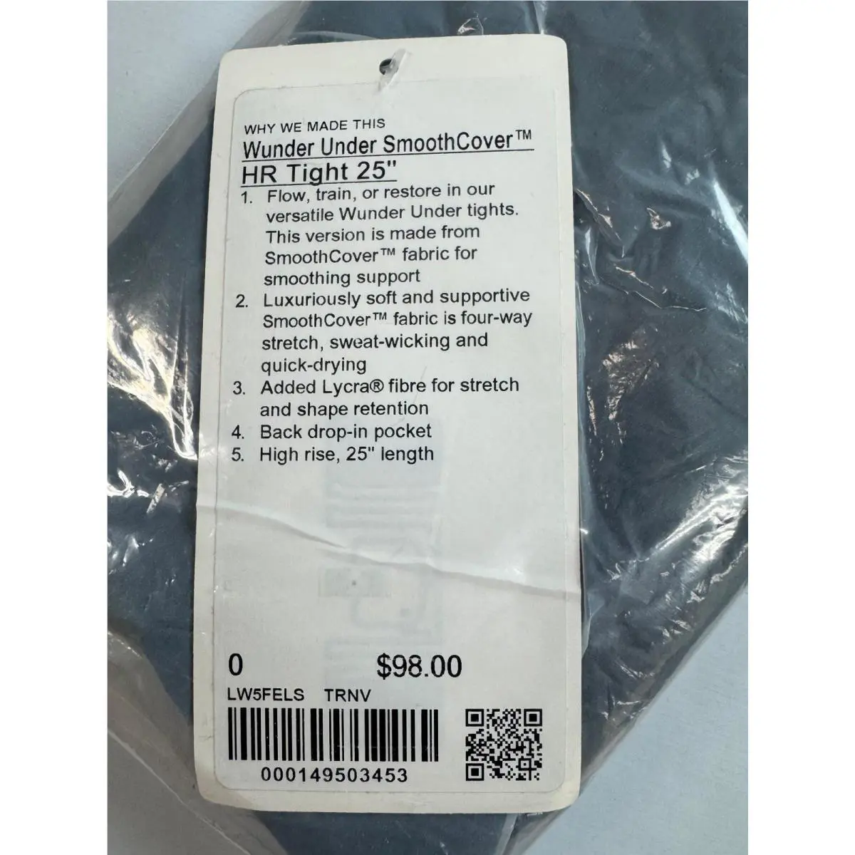 Lululemon clothing - True Navy 1