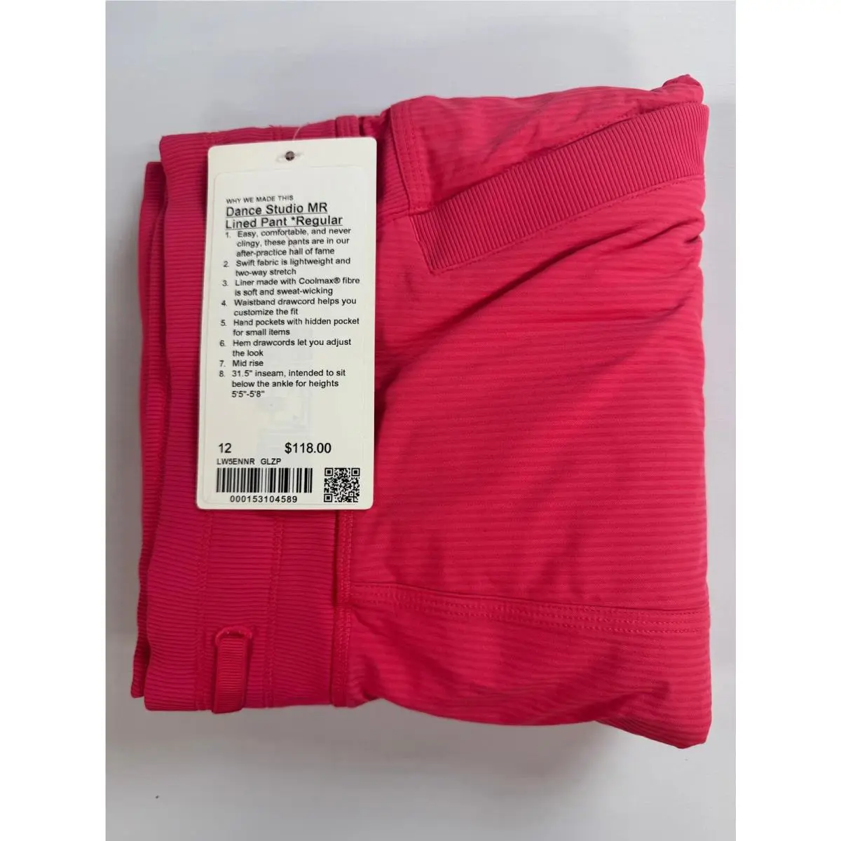 Lululemon clothing - Glaze Pink 0
