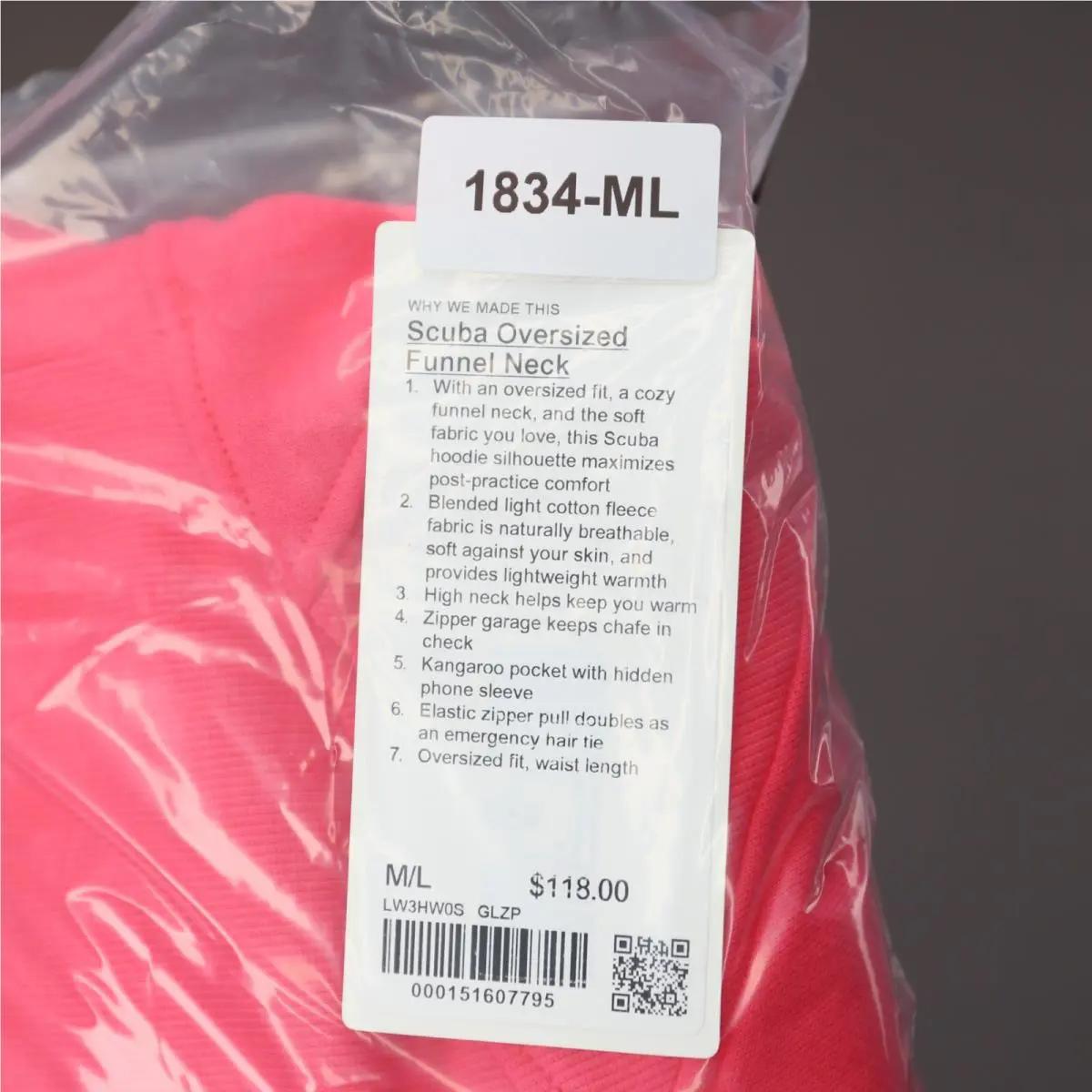 Lululemon clothing - LW3HW0S LW3HW0S-GLZP - LW3HW0S LW3HW0S-GLZP - Pink 11