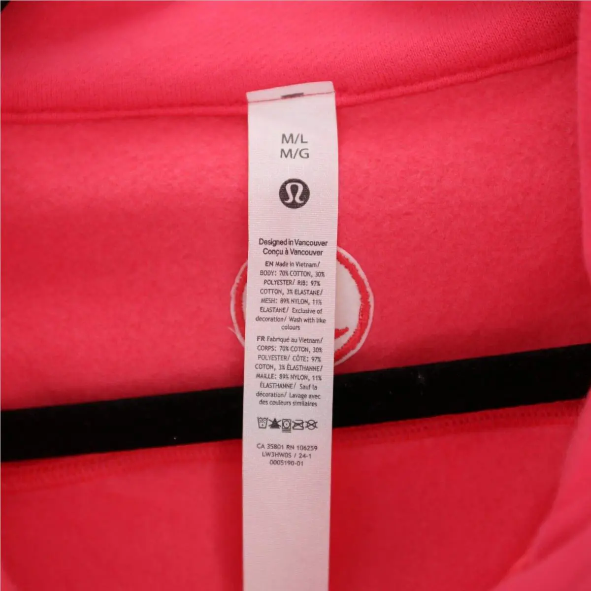 Lululemon clothing - LW3HW0S LW3HW0S-GLZP - LW3HW0S LW3HW0S-GLZP - Pink 5