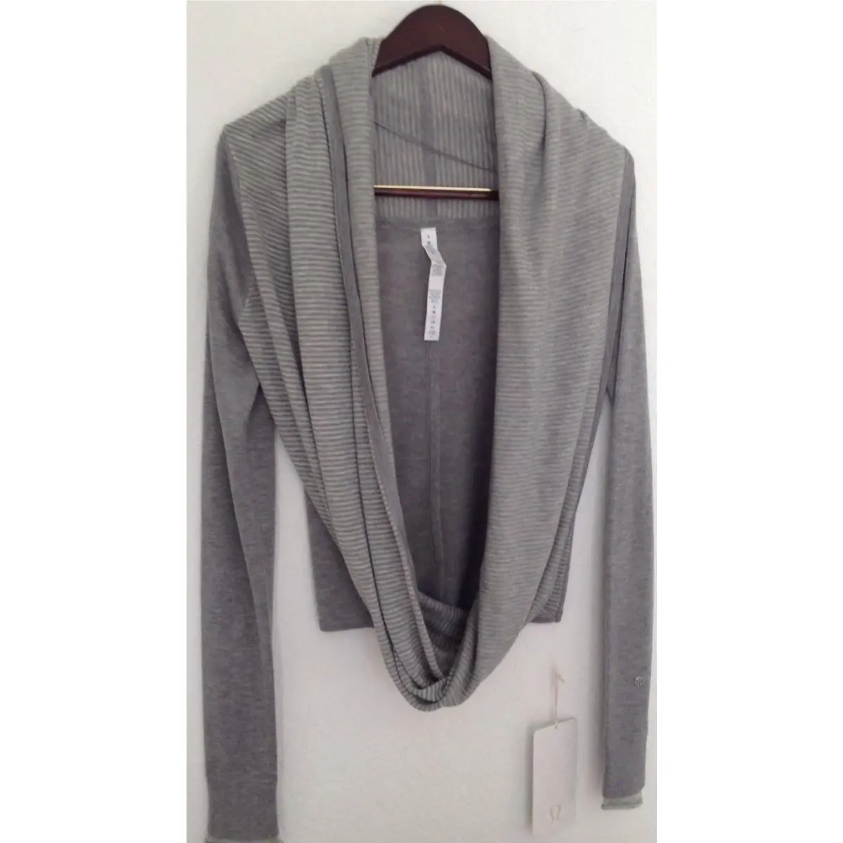 Lululemon clothing - Grey Stripe 1