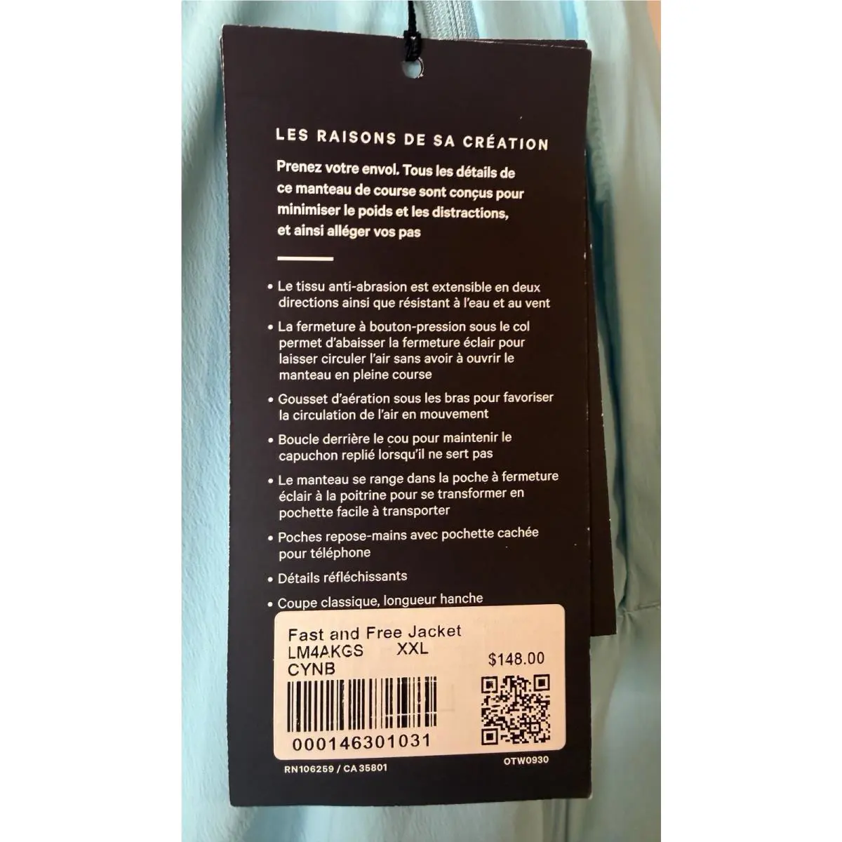 Lululemon clothing - Blue 4