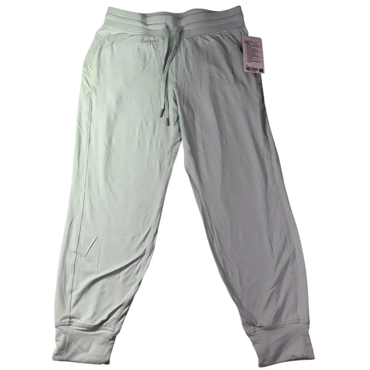 Lululemon Ready To Rulu HR Jogger Pants Womens 12 Mint Green High Rise