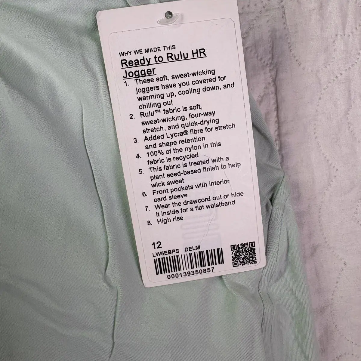 Lululemon clothing - Green 2